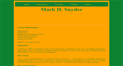 Desktop Screenshot of muddsnyder.com